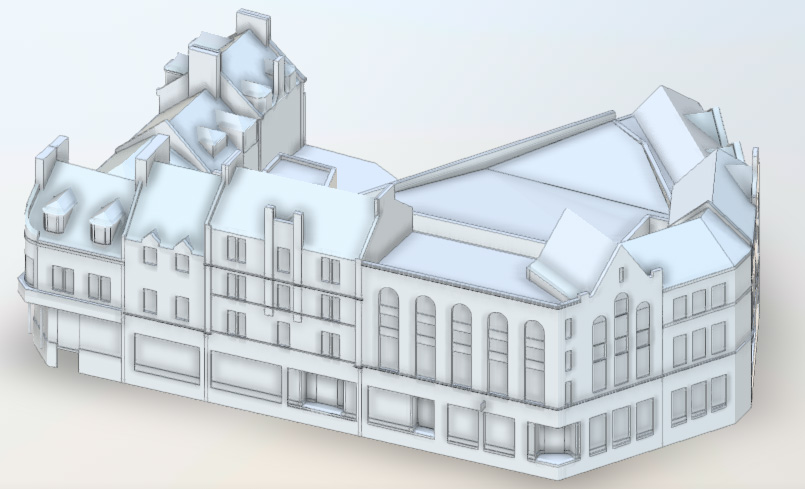 3D Modelling - City Centre Revit 2