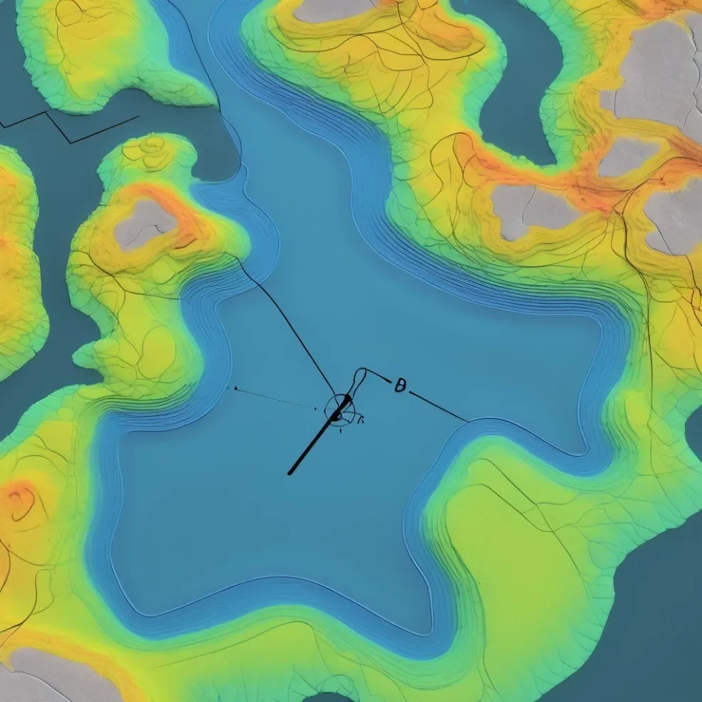 Bathymetric view